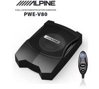 Alpine PWE-V80 20 cm (8 pouces) Subwoofer actif avec télécommande par câble...