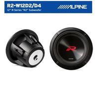 Alpine R2-W12D2 30 cm (12 pouces) R2-Series DVC Subwoofer 2250 Watt Power