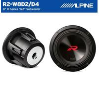 Alpine R2-W8D2 Subwoofer 20 cm (8 pouces) R-Series 1000 watts