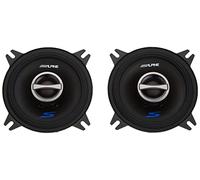 Alpine S-S40 Enceintes de Voiture coaxiales 2 Voies 4" 10 cm 140 W Noir