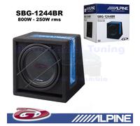 ALPINE SBG-1224BR Caisson de Basse Passif Reflex En 30 CM 12'' 800W 2ohm