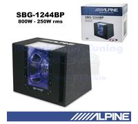 ALPINE SBG-1244BP Caisson de Basse Passif Reflex En 30 CM 12'' 800W 4 Ohm