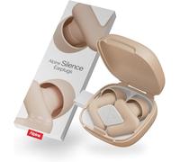 Alpine Silence Bouchons d'Oreilles Dormir Voyager Concentrer | Bouchons pour dormir, voyager et se concentrer | 22dB réduction | 4 tailles XS-L | Hypoallergéniques