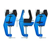 Alpine Ski Vise Pro pour le réglage et le fartage des skis, angle et hauteur réglables, durable et stable, ouverture des mâchoires jusqu'à 105 mm