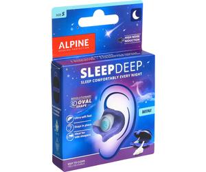 Alpine SleepDeep Bouchons D'Oreilles De Sommeil Taille S 1 Paire