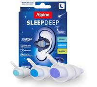 Alpine SleepDeep Bouchons d'Oreilles Dormeurs Côté 27dB Pack