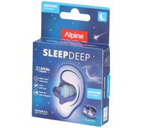 Alpine SleepDeep Bouchons d'Oreilles Dormeurs Côté 27dB Taille