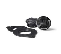 Alpine SPV-10TW-WRA Tweeters résistants aux intempéries 2,5 cm pour Wrangler JK/JL & Gladiator JT 2007+
