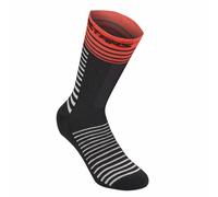 Alpine Stars - Drop 19 - Chaussettes vélo Noir / Rouge - M