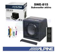 ALPINE SWE-815 Caisson de Basse Amplifié Reflex En 20 CM (8'') 300W