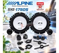 Alpine – Paire de woofers 165 mm – Kit SXE-1750S – Enceintes auto
