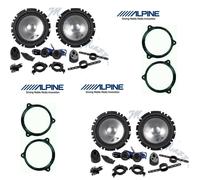 Alpine SXE-1750S Set 8 Haut-Parleurs pour Intelligent For Four 2014> Brkt Auto