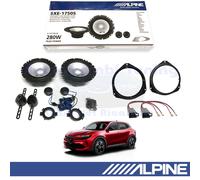 ALPINE SXE1750S Enceintes à 2 Voies Avant Pour ALFA ROMEO JUNIOR