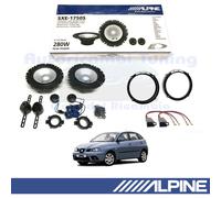 ALPINE SXE1750S Haut-Parleurs Avant Pour SEAT IBIZA 6L De 2002 À 2009