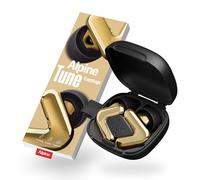 Alpine Tune Bouchons d'Oreilles Pour Concerts & Musique, Protection Auditive 19dB Certifiée, Réduction Du Bruit, Haute Fidélité, Boules Quies, 4 Tailles, Pour Festivals, Musiciens & Clubs, Or