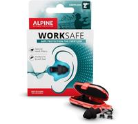 Alpine WorkSafe Bouchons d'Oreilles Travail Bricolage Protection | Travail industriel & bricolage | Réduction bruit | Cordon inclus | Hypoallergénique | Ajustement