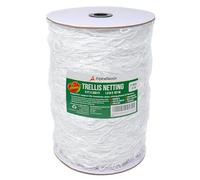 AlpineReach 1,5m x 107m Filet de Jardin, Support pour Plantes Grimpantes, Treillis à Ramer pour Concombres, Tomates et Autres Légumes, Filet de Fixation Durable, Blanc