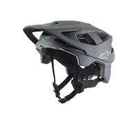 Alpinestars Casque Vector Pro Atom – Mat noir/gris – Taille S (51–55 cm)