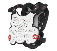 Alpinestars Gilet de protection A1 Roost Guard Blanc 2XL