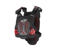 Alpinestars 2026 A-5 Plasma Poitrine Protection Noir Rouge MX Blanc Quad Off