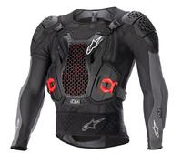 Alpinestars 2026 Bionique Plus V2 Protection Veste Noir Anthractive Red MX Quad