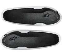 Alpinestars 25SLI15, glissement des orteils Blanc/Noir Blanc/Noir