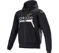 Alpinestars 4200822-155-3XL Veste, Noir/Jaune Fluo, 3XL Mixte