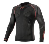 Alpinestars 4280-0101-07 Ride Tech V2 Haut Manches Longues Été XL-2XL Noir / Red