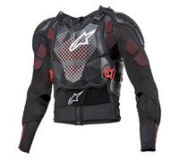 Alpinestars Bionic Tech V3, veste de protection L Noir/Rouge Noir/Rouge