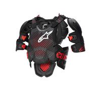Alpinestars 6700523-1431-ML A-10 V2 Garde De Roost Md-Lg Noir/Rouge