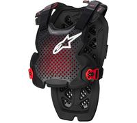Alpinestars Protection de la poitrine A-1 Niveau 1 XXL Gris foncé/noir/rouge
