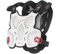 Alpinestars A-1 Protecteur de poitrine 2016, noir-blanc, taille M L pour homme