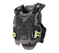 Alpinestars A-4 Max Protecteur de Coffre Noir/Jaune XS/S