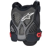 Alpinestars A-6 PLASMA Gilet de protection de vélo, noir-rouge, taille XL pour homme