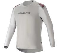 Alpinestars A-Aria Polartec Switch Maillot de vélo à manches longues, gris, taille S pour homme