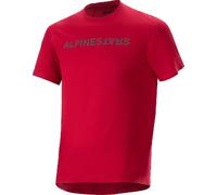 Maillot Alpinestars A-ARIA Switch manche courte rouge fluo - L