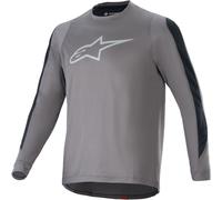Alpinestars A-Dura Dri Astar Maillot de vélo à manches longues, gris, taille XL pour homme
