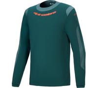 Alpinestars A-Dura Dri Wool Maillot de vélo à manches longues, vert, taille M pour homme