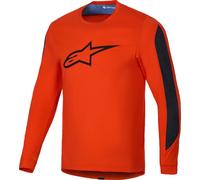 Alpinestars A-Dura Inset Astar Maillot de vélo, orange, taille XL pour homme