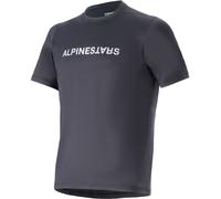 Alpinestars A-Dura Switch Maillot de vélo à manches courtes pour jeunes, noir, Taille M