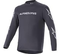Alpinestars A-Dura Switch Maillot de vélo à manches longues pour jeunes, noir, Taille M