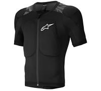 Alpinestars A-Motion Plasma Veste de protection à manches courtes, noir, taille XL pour homme