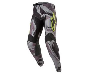 alpinestars A-Stars Racer Tactical Pantalon de cross Gris/Camouflage/Noir/Fluo 30 homme