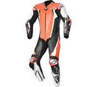 Alpinestars Absolute V2 Costume en cuir de moto une pièce, Rouge/Blanc/Noir, Taille 50