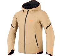 Alpinestars Aeroshell WP, veste textile imperméable L Beige/Noir/Orange Néon Beige/Noir/Orange Néon
