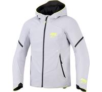 Alpinestars Aeroshell WP, veste textile imperméable M Gris Clair/Noir/Jaune Néon Gris Clair/Noir/Jaune Néon