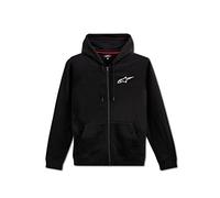 Alpinestars Ageless Chest Hoodie, Sweat-Shirt avec Capot, Homme, Black/White, S
