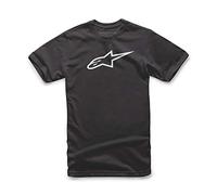 Alpinestars Ageless Classic Tee T-Shirt Homme , Noir/Blanc, L