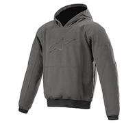 Alpinestars Ageless Hoodie de Moto (Dark Grey,L)