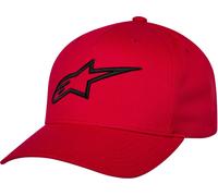 Alpinestars Ageless Snapback Cap, Rouge, Taille unique